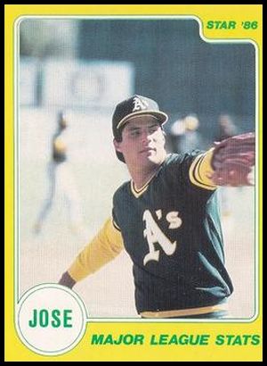 4 Jose Canseco - 1986 The Beginning